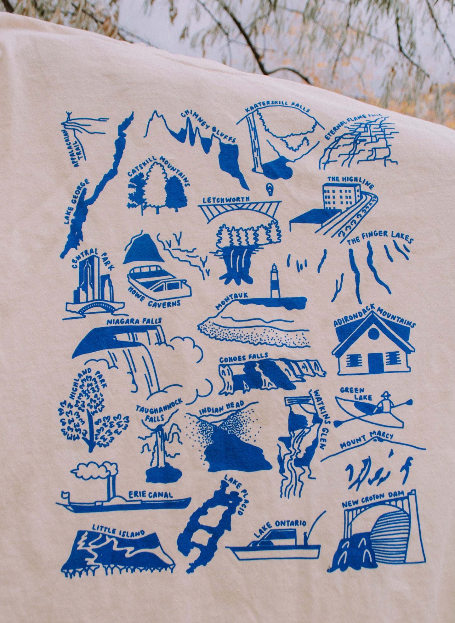 New York Nature Checklist T-Shirt