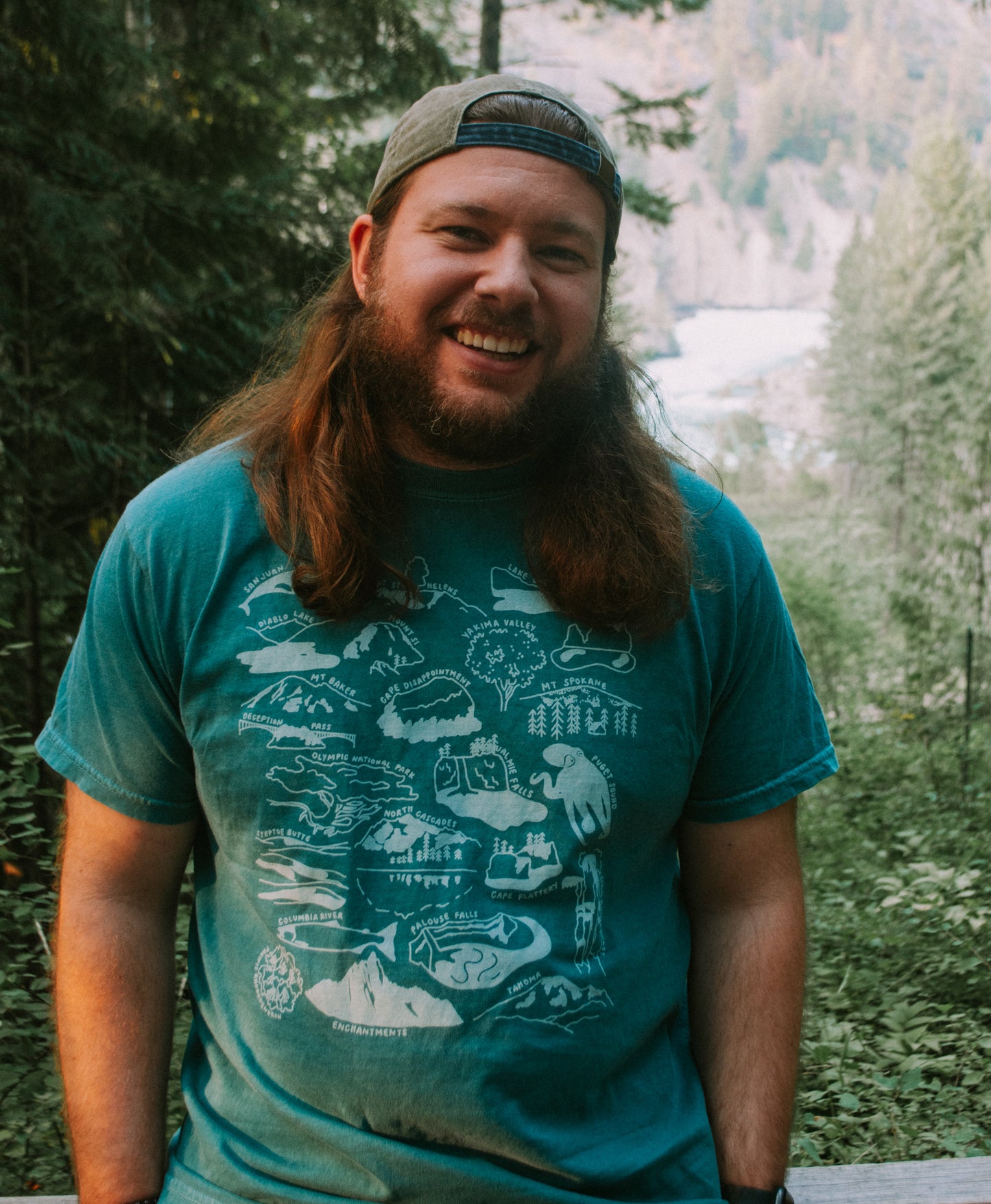 Washington Nature Checklist T-Shirt