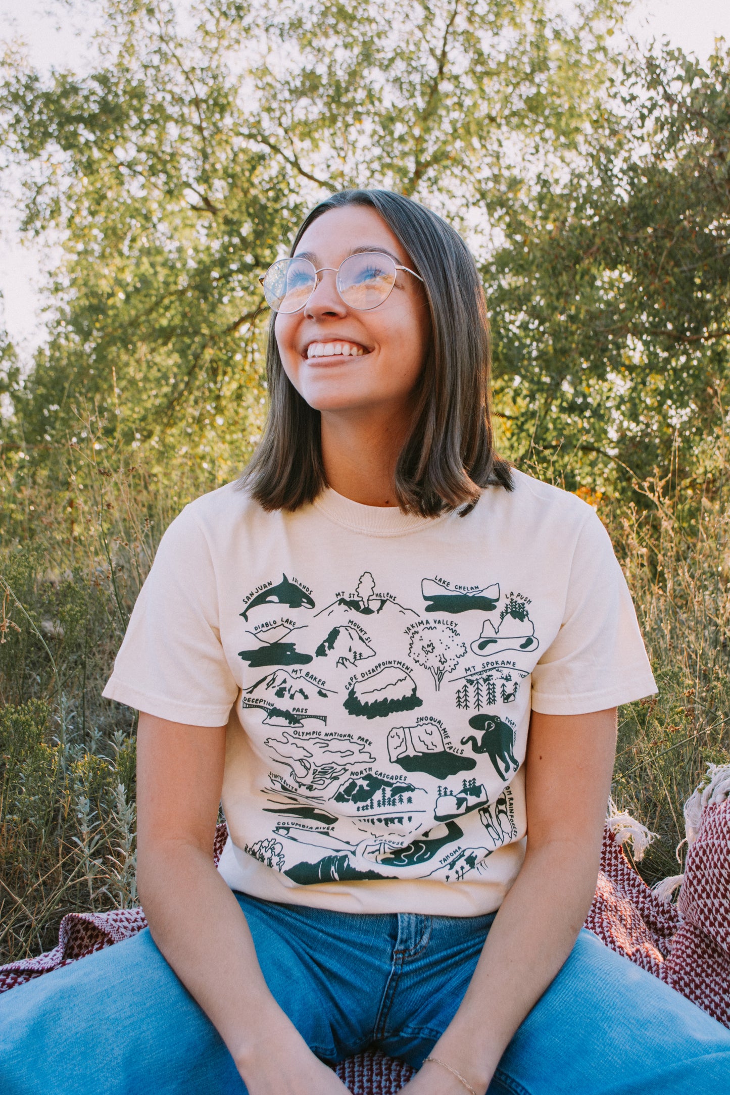 Washington Nature Checklist T-Shirt