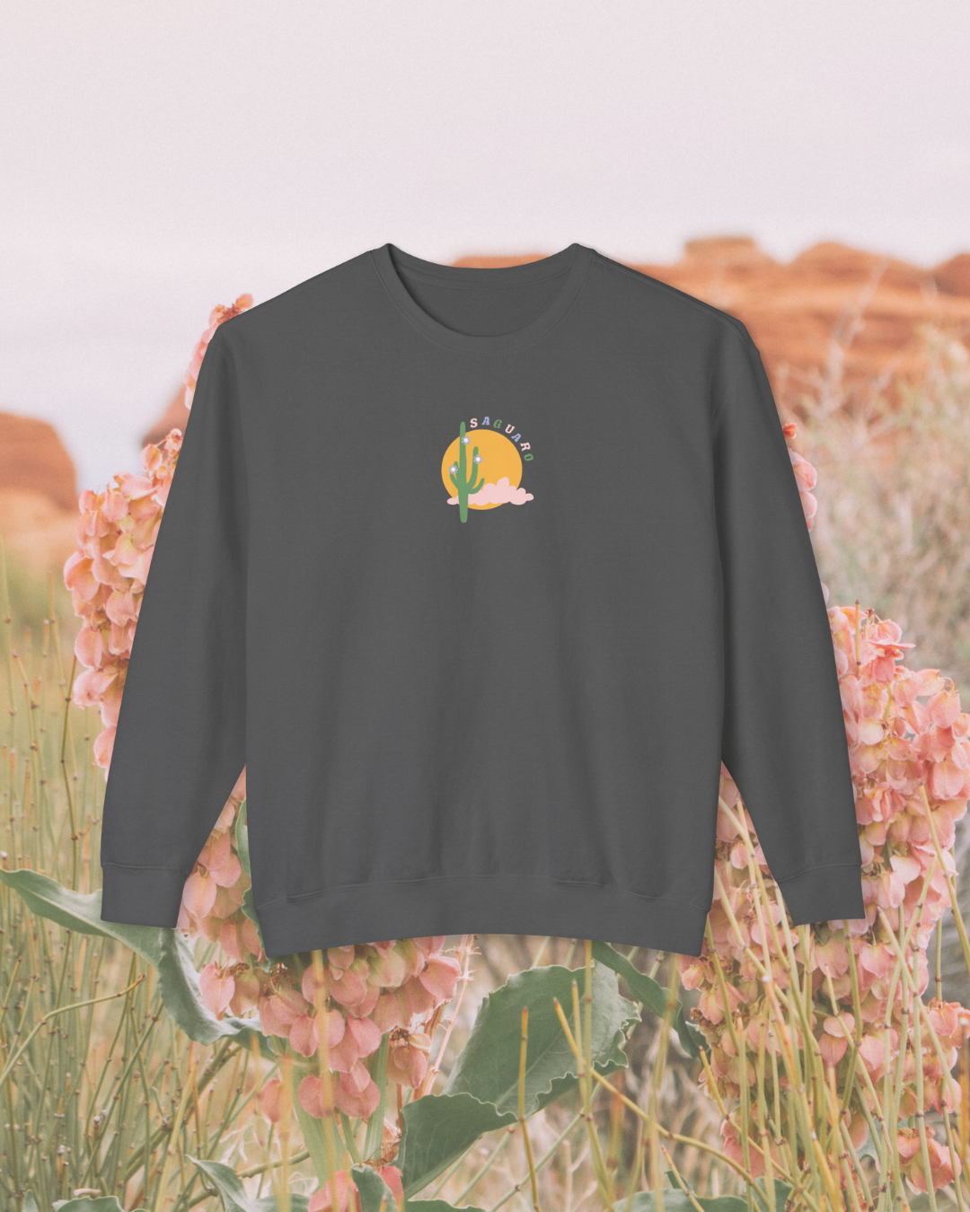 Saguaro National Park Printed Sweatshirt