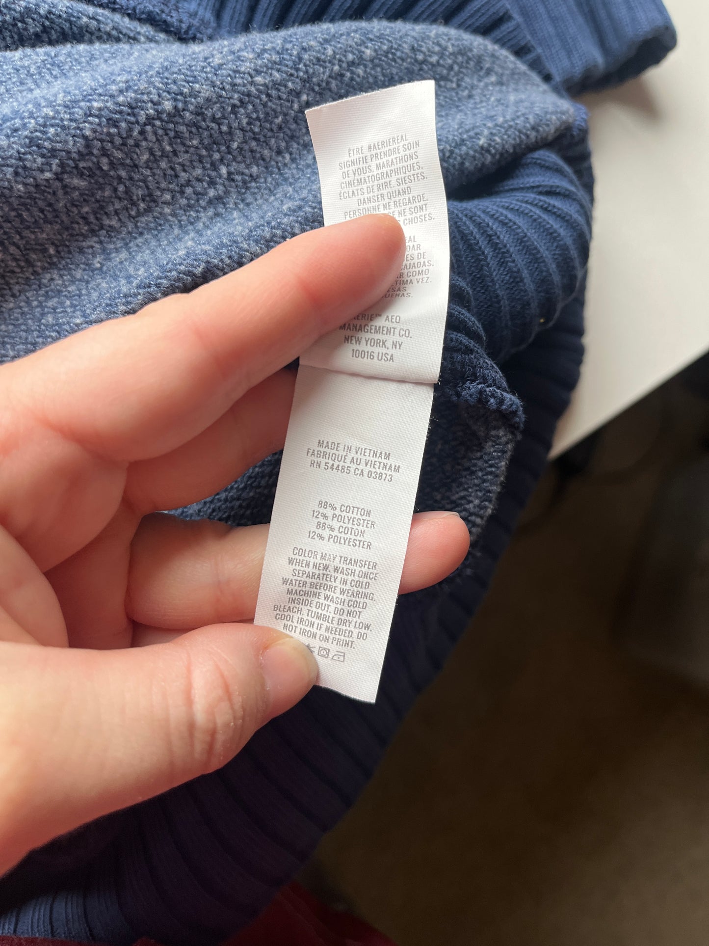 Glacier Bay Oversized Fit Upcycle Size S