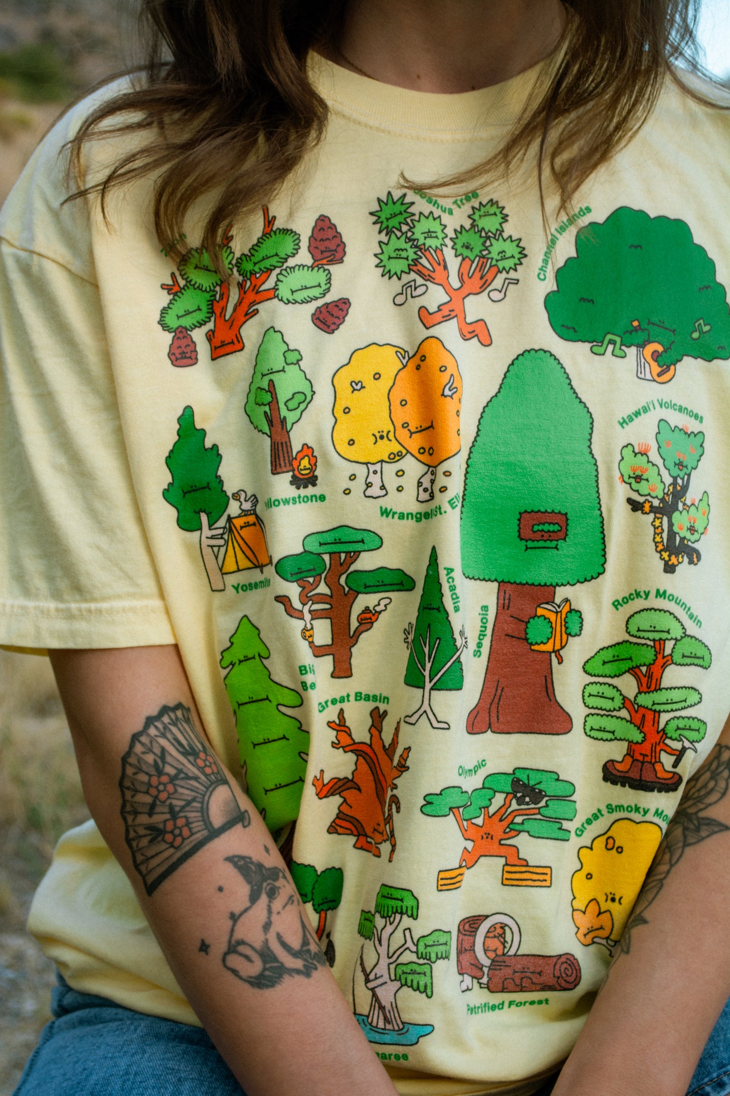 Roots: Native Trees of the National Parks Unisex T-Shirt