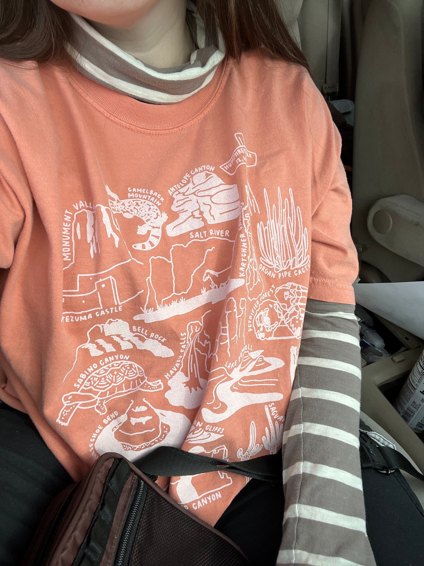 Arizona Nature Checklist T-Shirt