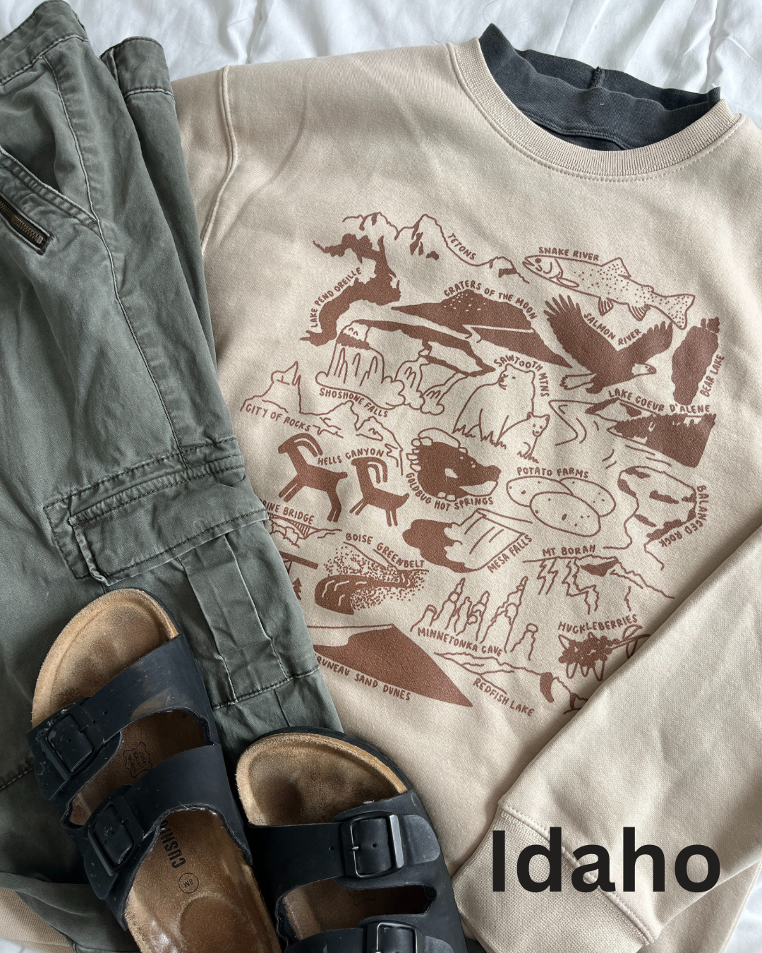 Utah State Nature Long-Sleeve Unisex Sweatshirt