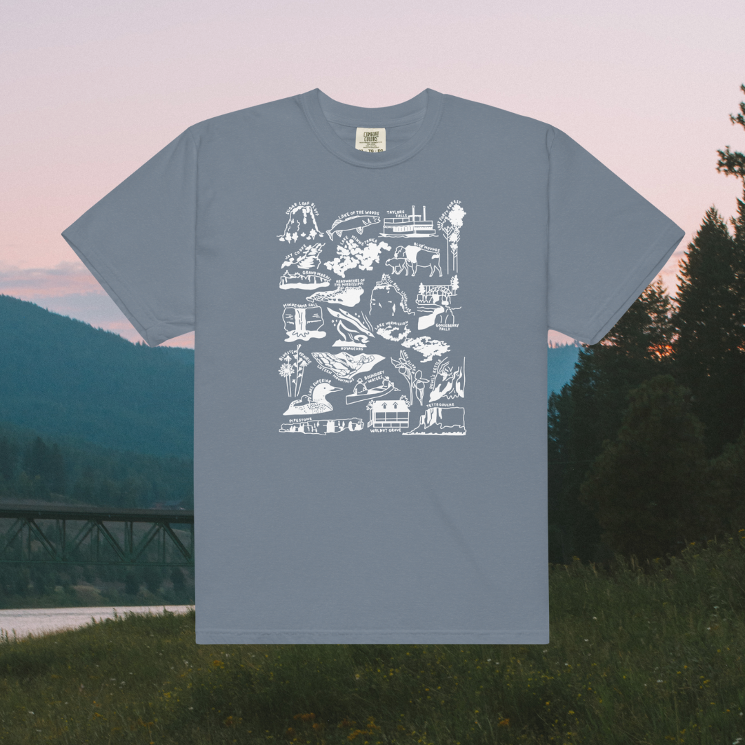 Minnesota Nature Checklist T-Shirt