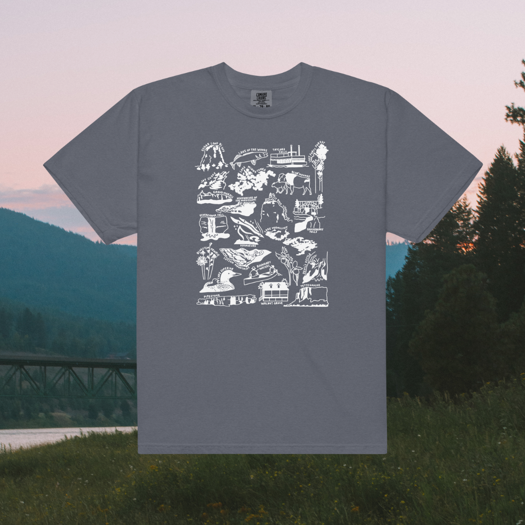 Minnesota Nature Checklist T-Shirt