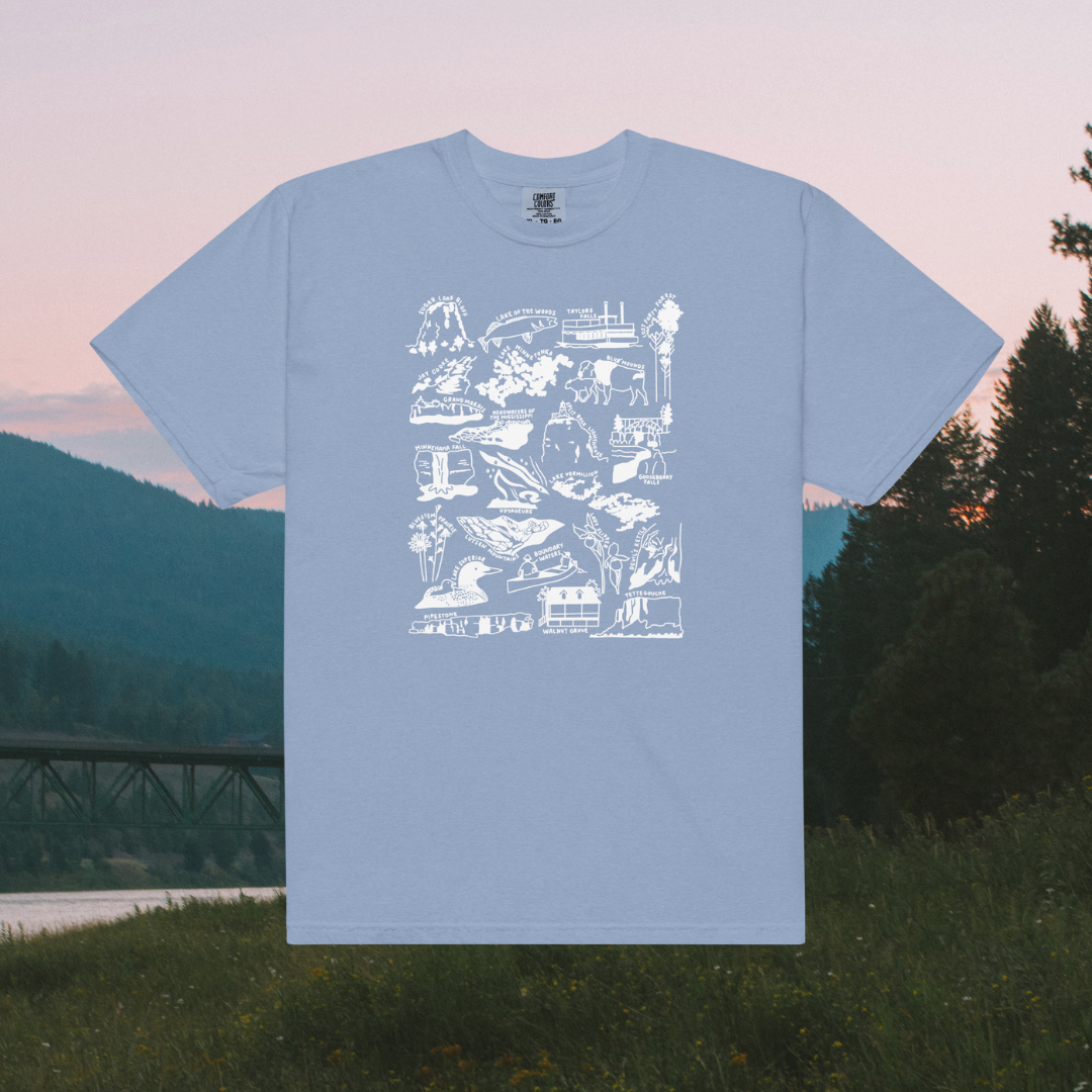 Minnesota Nature Checklist T-Shirt
