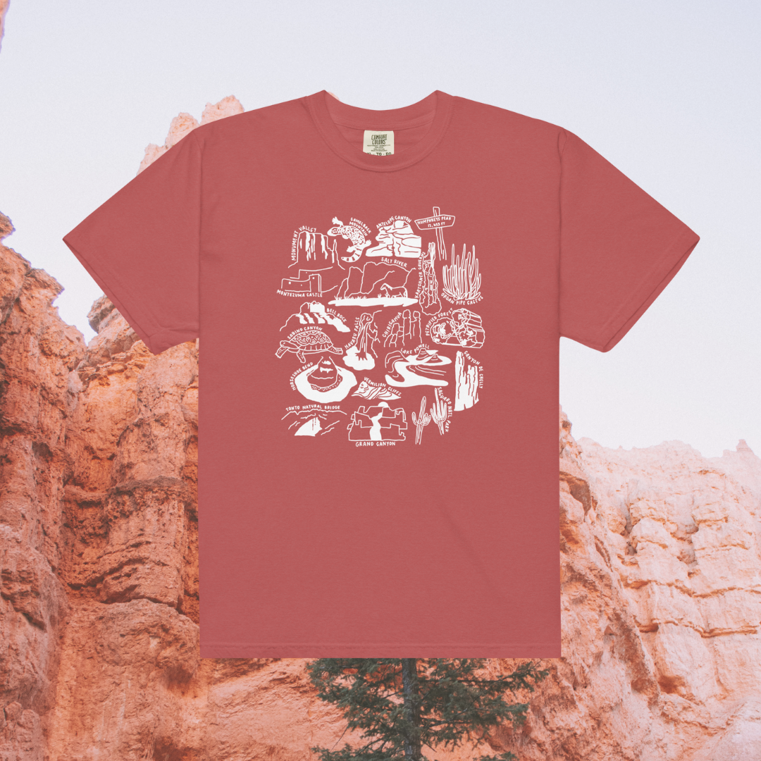 Arizona Nature Checklist T-Shirt