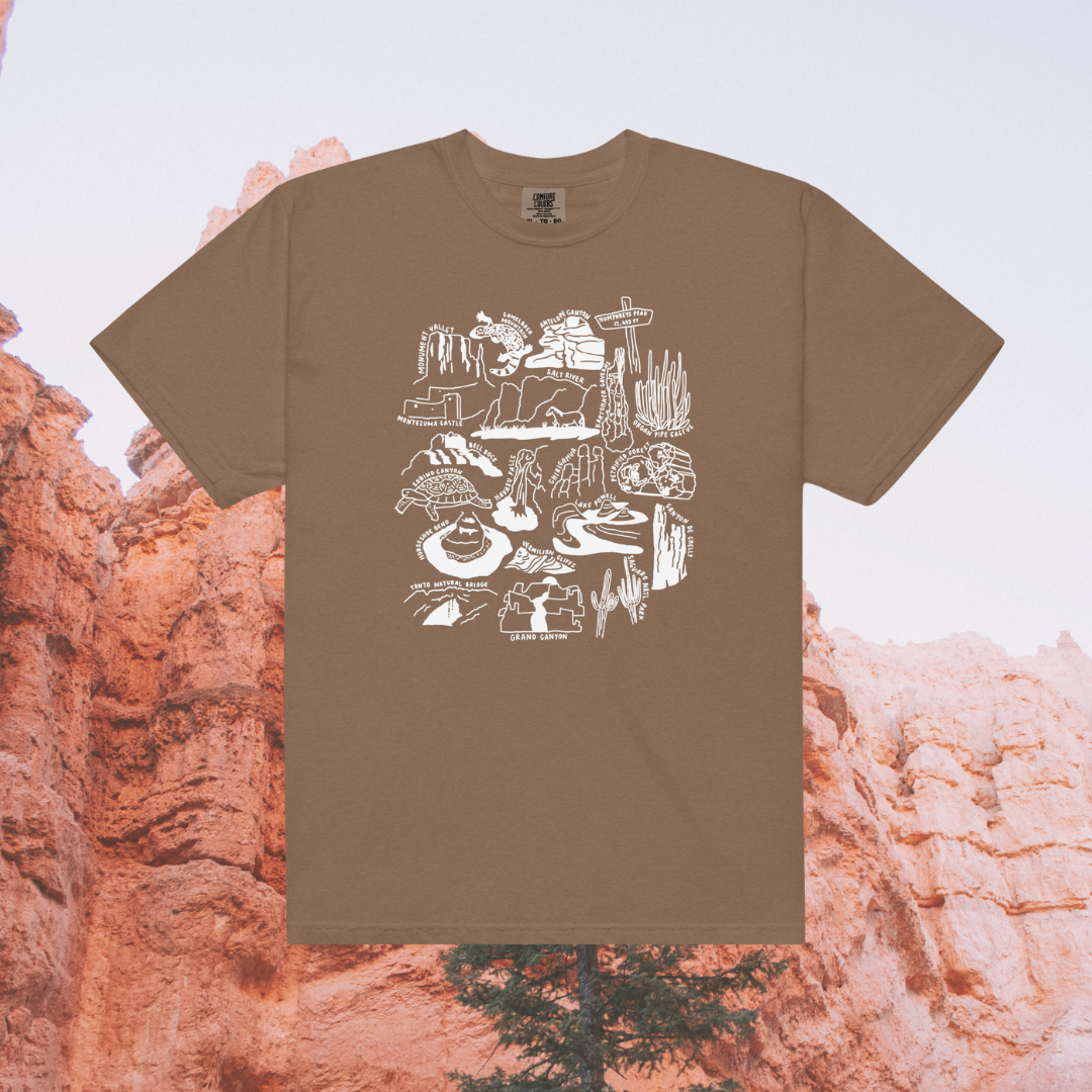 Arizona Nature Checklist T-Shirt