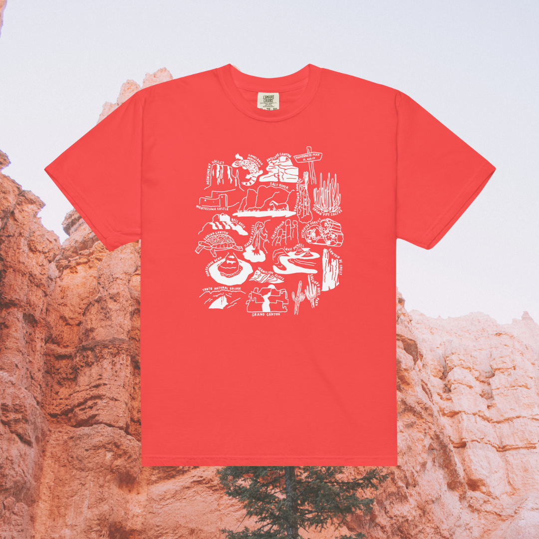 Arizona Nature Checklist T-Shirt