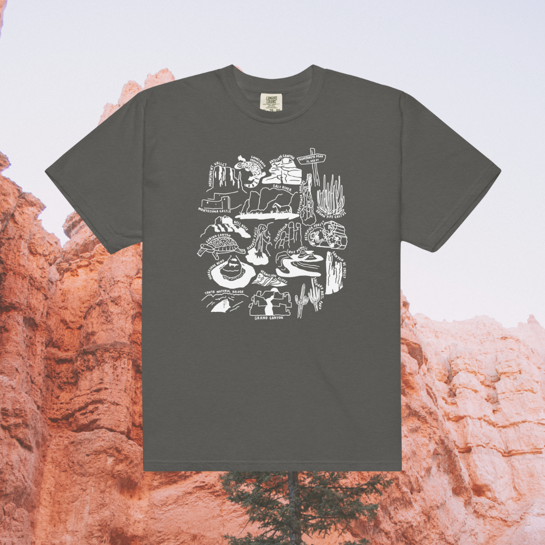 Arizona Nature Checklist T-Shirt