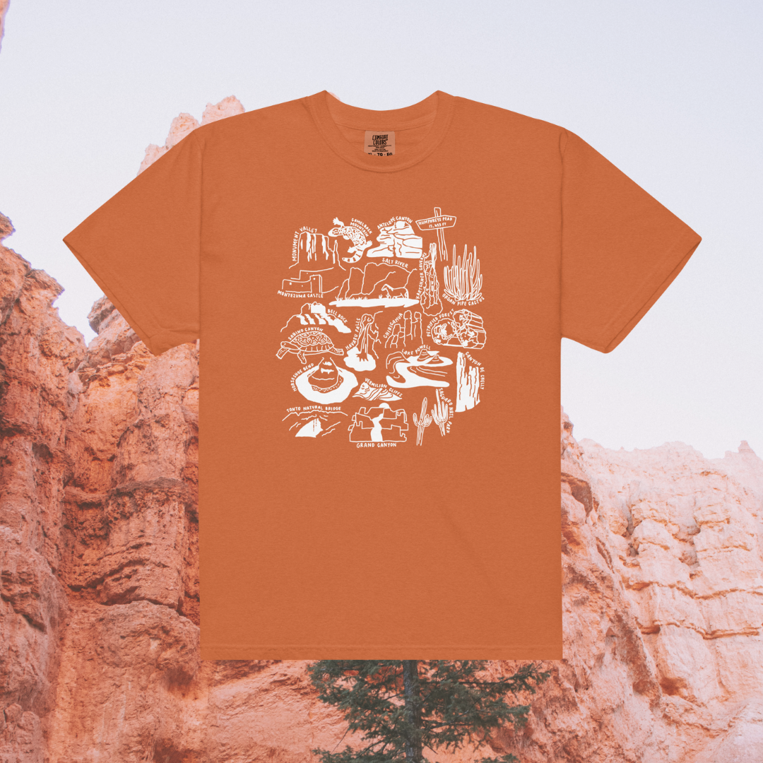 Arizona Nature Checklist T-Shirt
