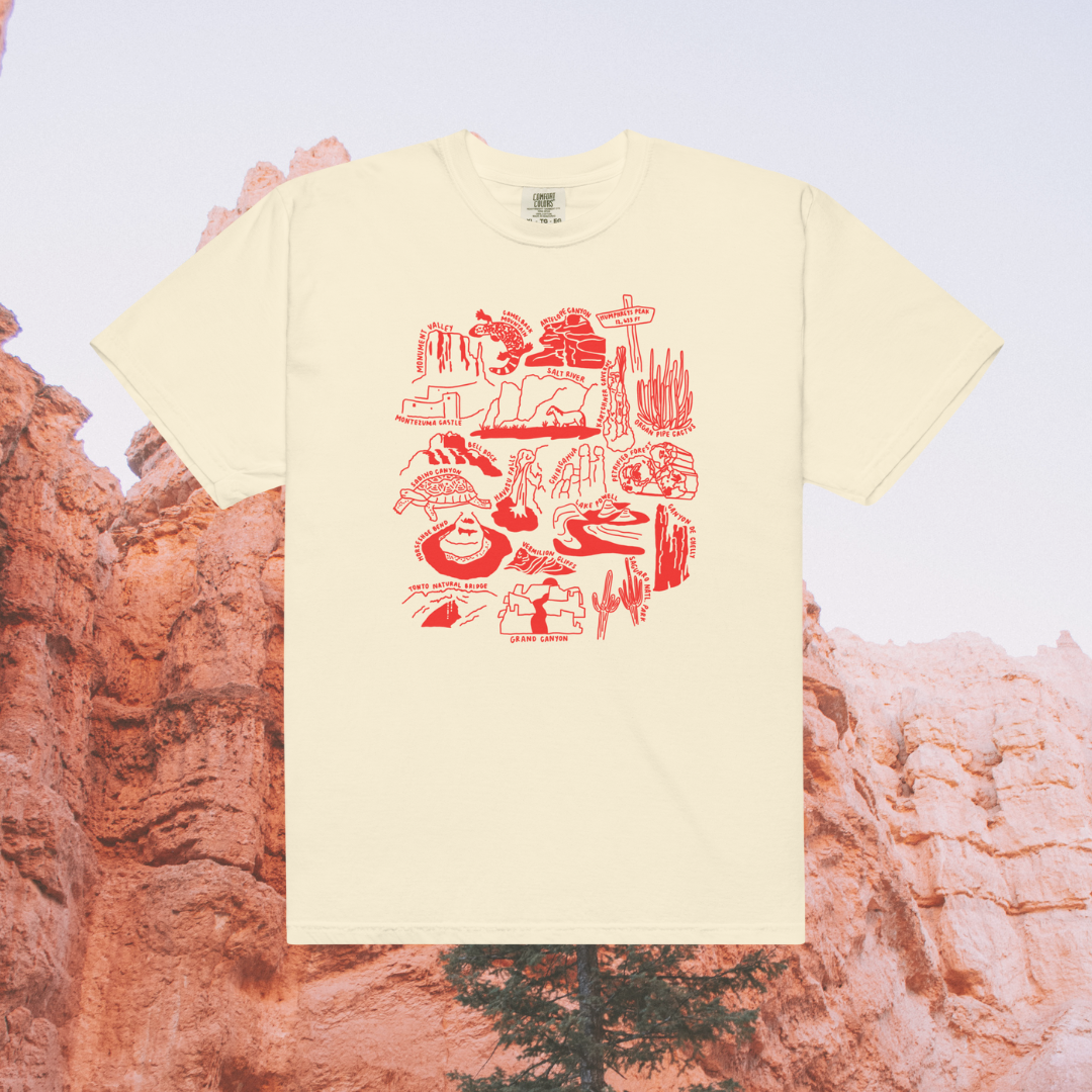 Arizona Nature Checklist T-Shirt