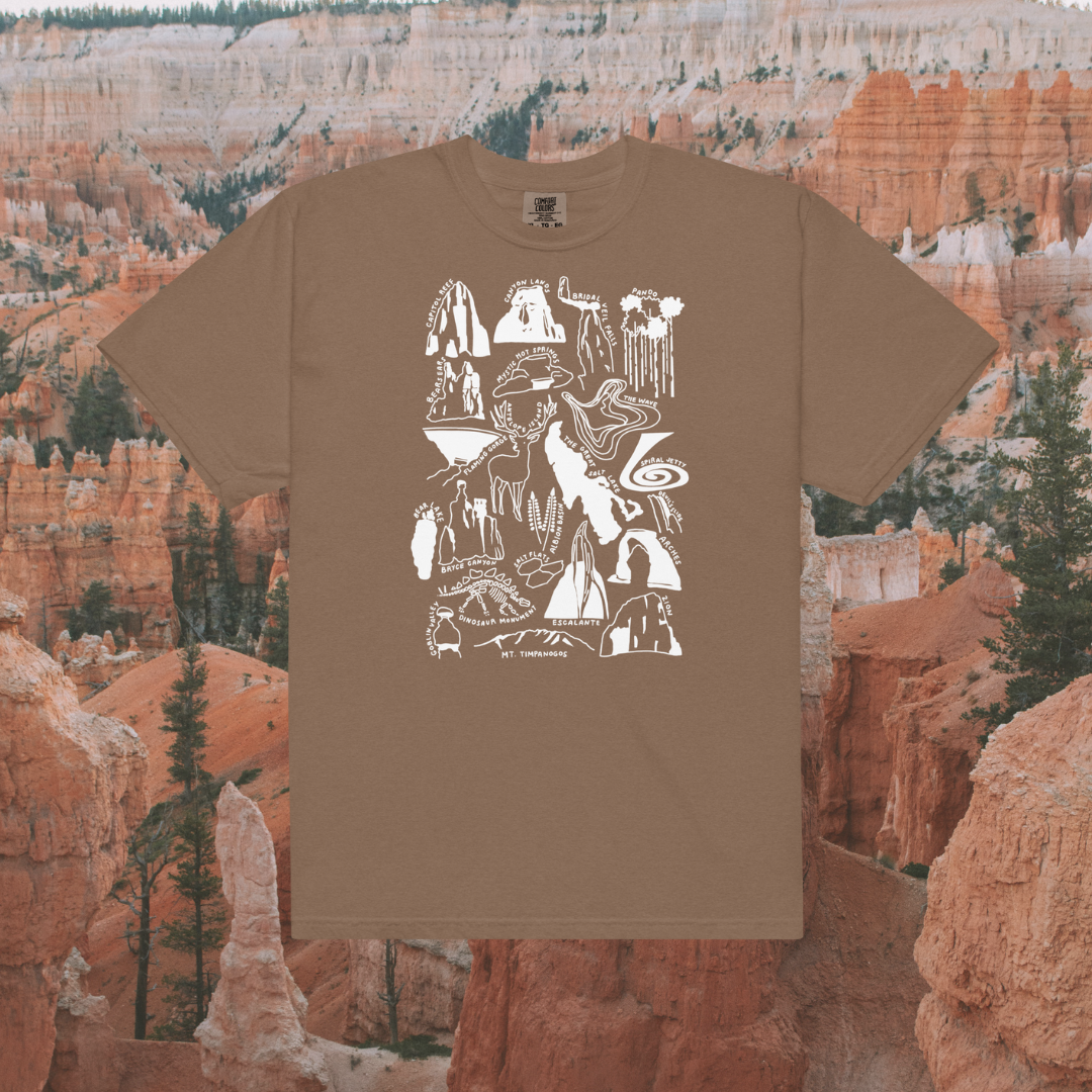 Utah Nature Checklist T-Shirt