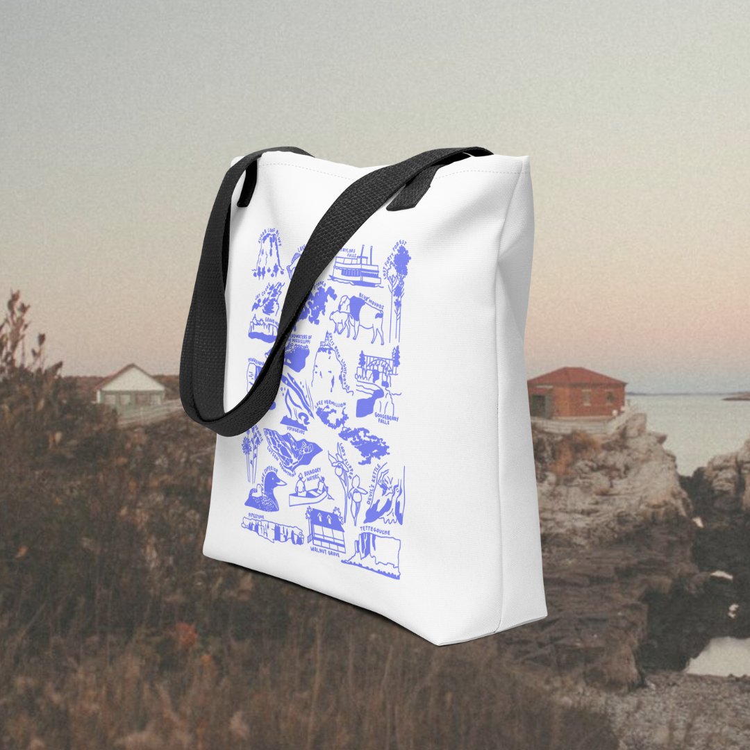 State Nature Tote Bag