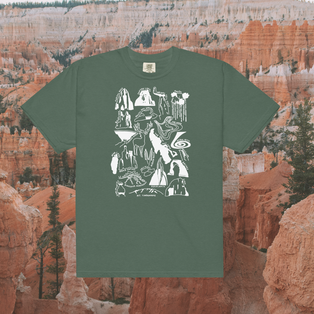 Utah Nature Checklist T-Shirt