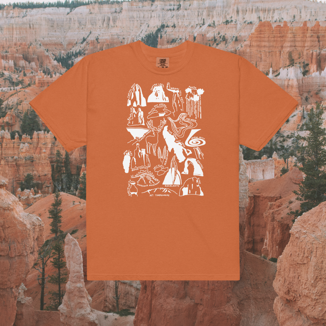 Utah Nature Checklist T-Shirt