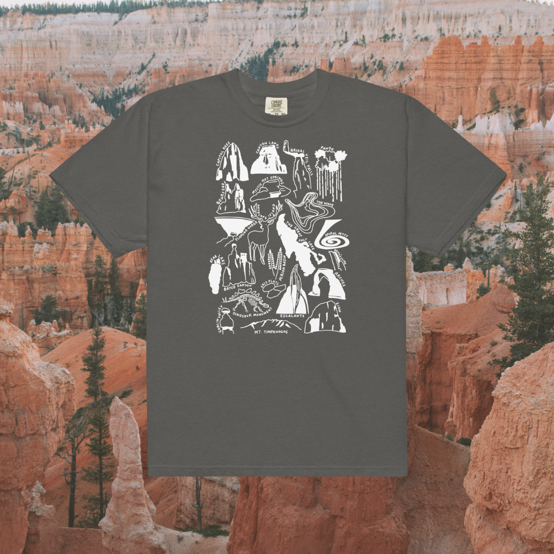 Utah Nature Checklist T-Shirt
