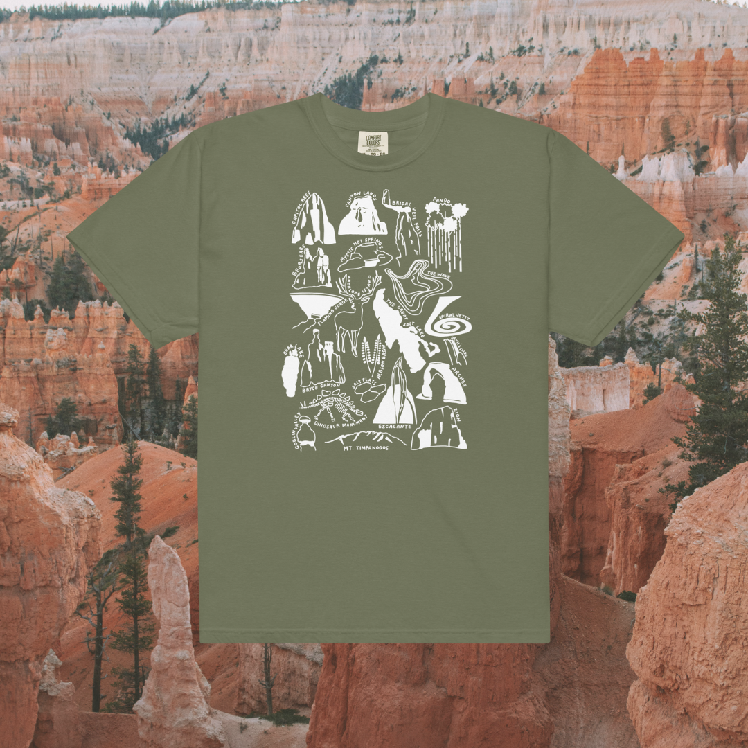 Utah Nature Checklist T-Shirt