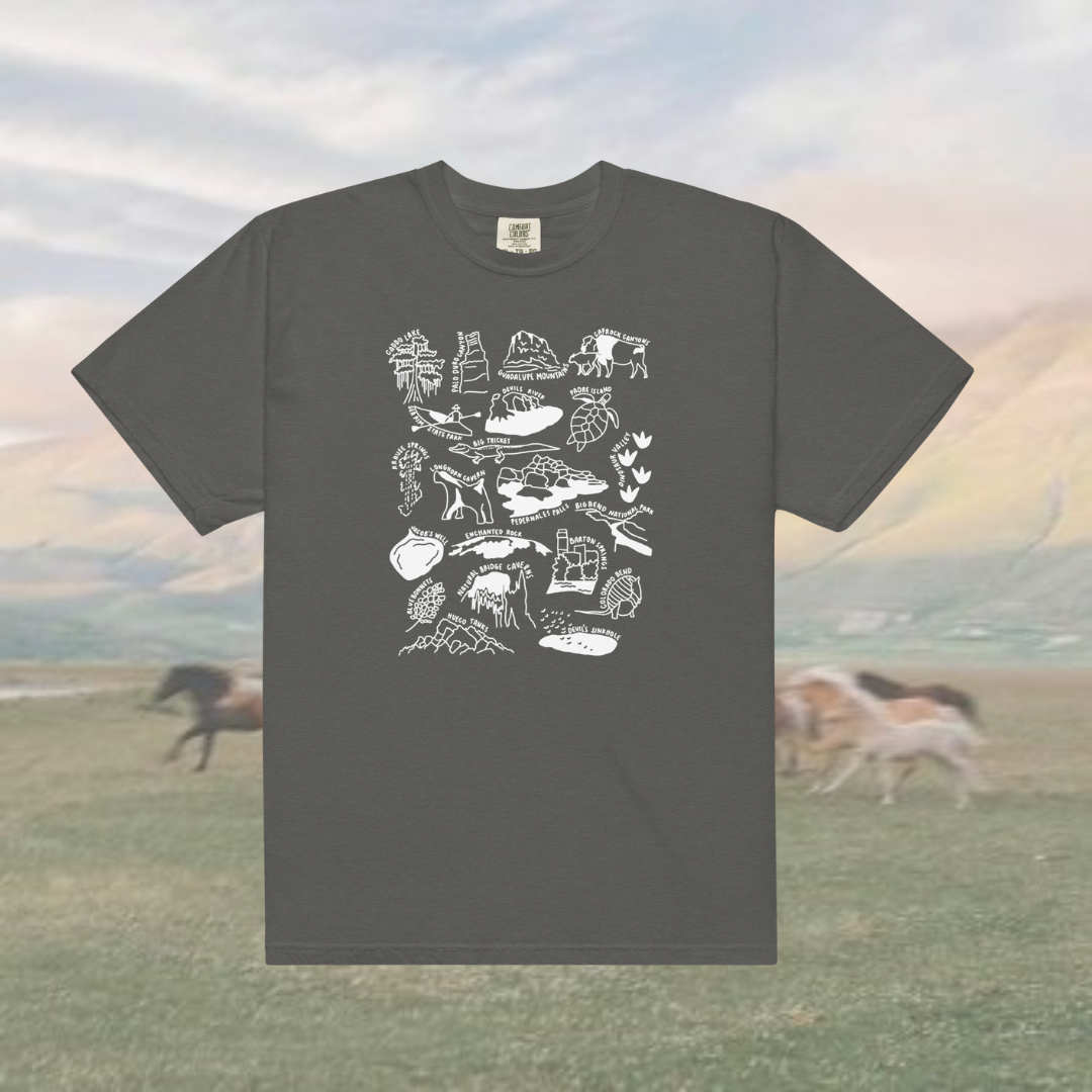 Texas Nature Checklist T-Shirt