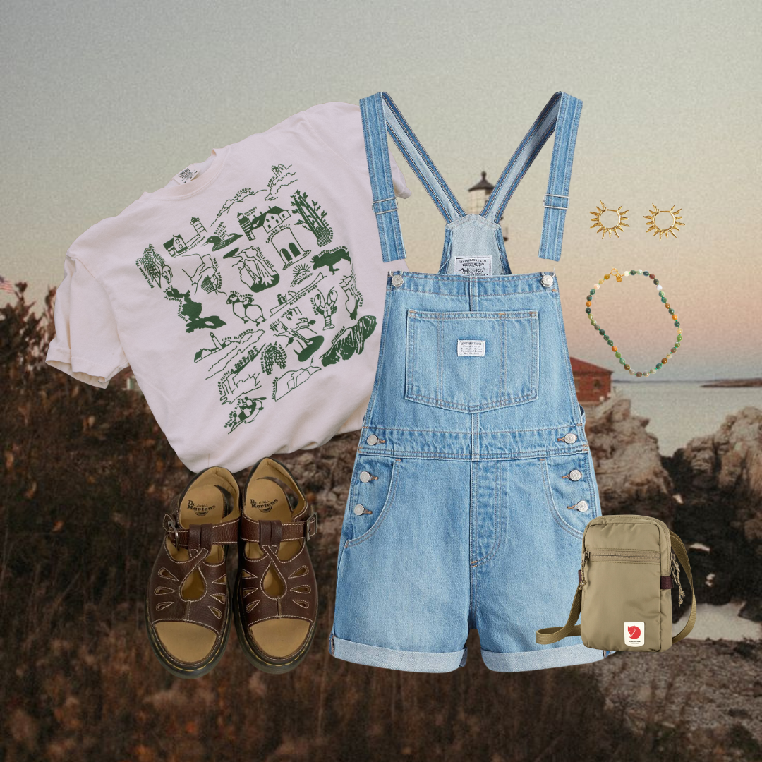 Maine Nature Checklist T-Shirt
