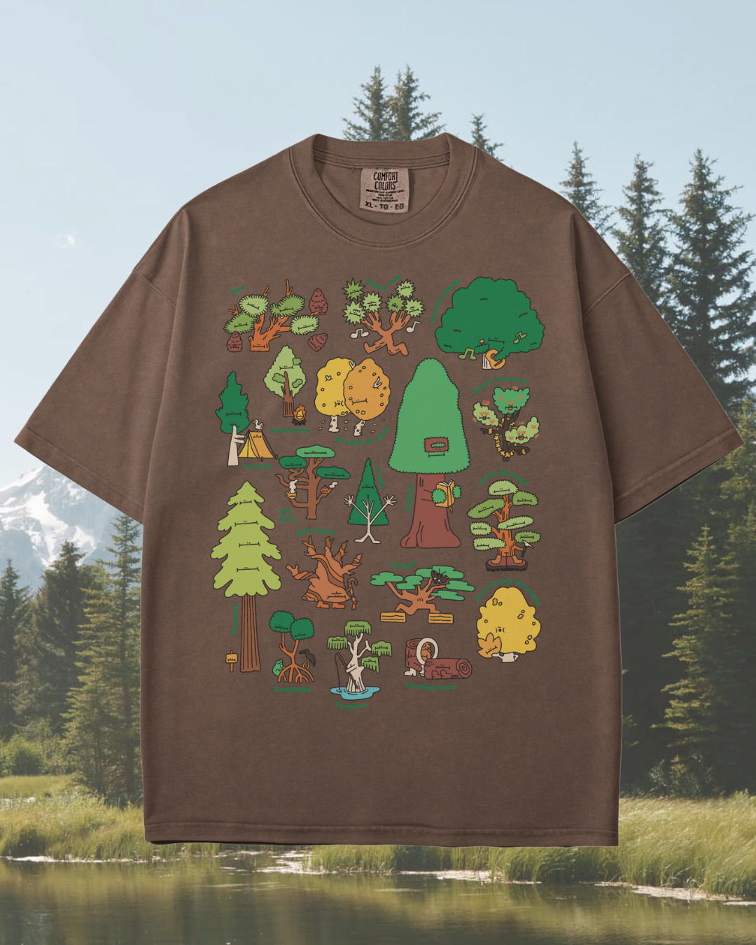 Roots: Native Trees of the National Parks Unisex T-Shirt