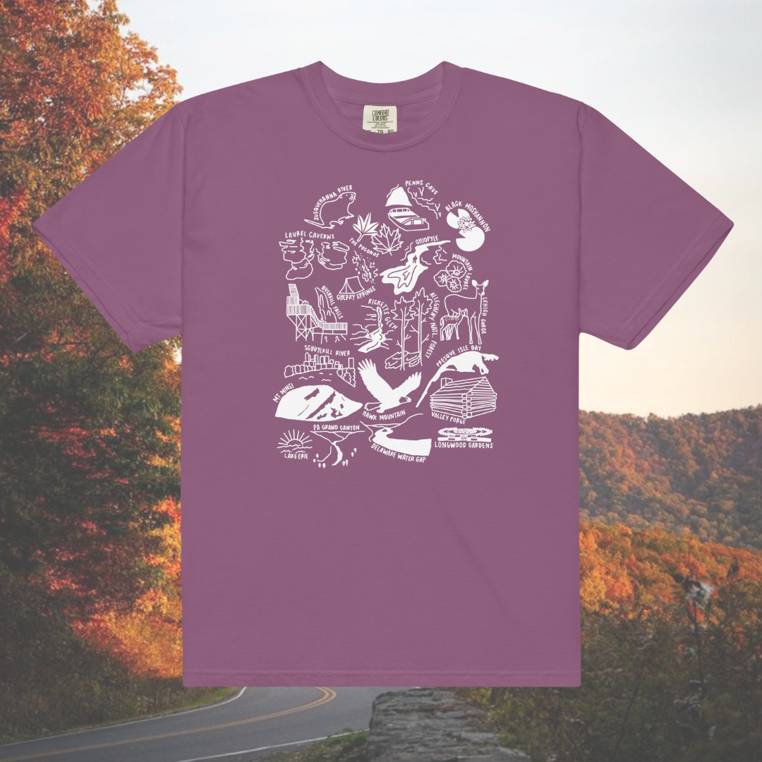 Pennsylvania Nature Checklist T-Shirt