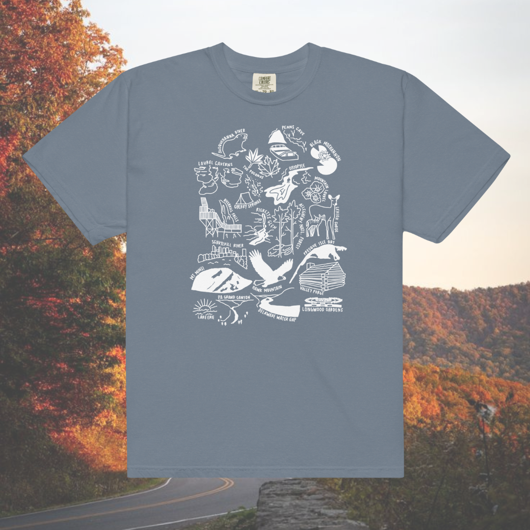 Pennsylvania Nature Checklist T-Shirt