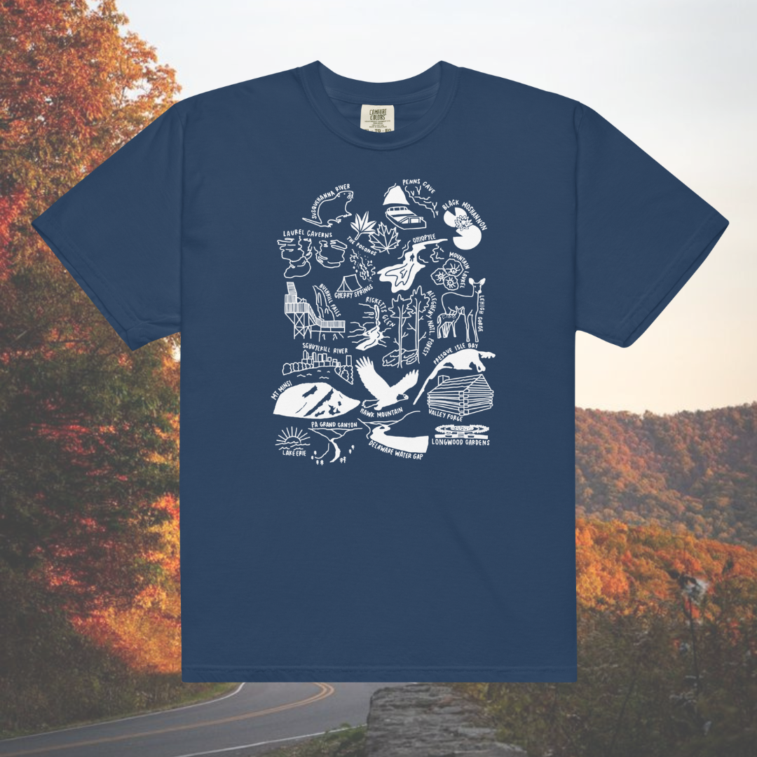 Pennsylvania Nature Checklist T-Shirt