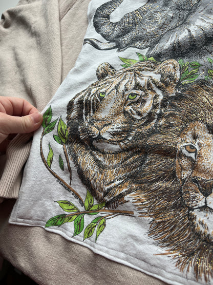 Africa Wildlife Upcycle Size XL
