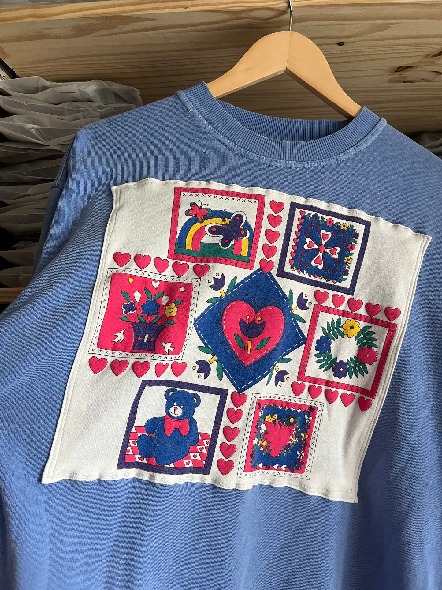 Folk Art Upcycle Size S (Oversized Fit)