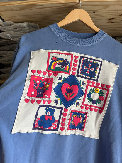 Folk Art Upcycle Size S (Oversized Fit)