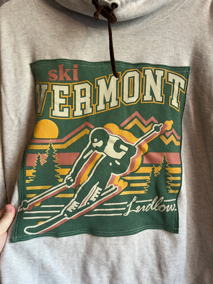 Ski Vermont Collared Upcycle Size XXL