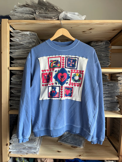 Folk Art Upcycle Size S (Oversized Fit)