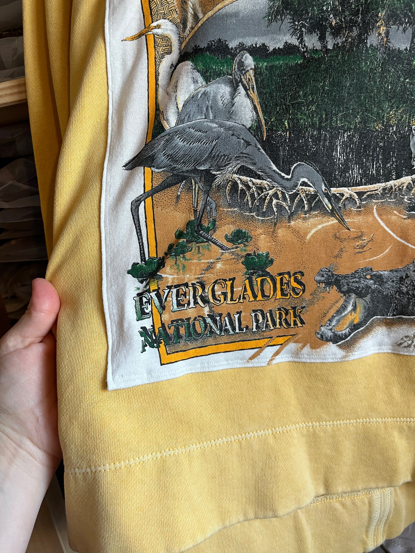 Everglades Mock Neck Upcycle Size XS