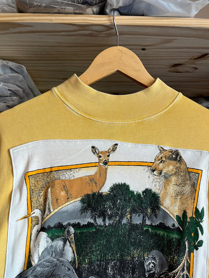 Everglades Mock Neck Upcycle Size XS