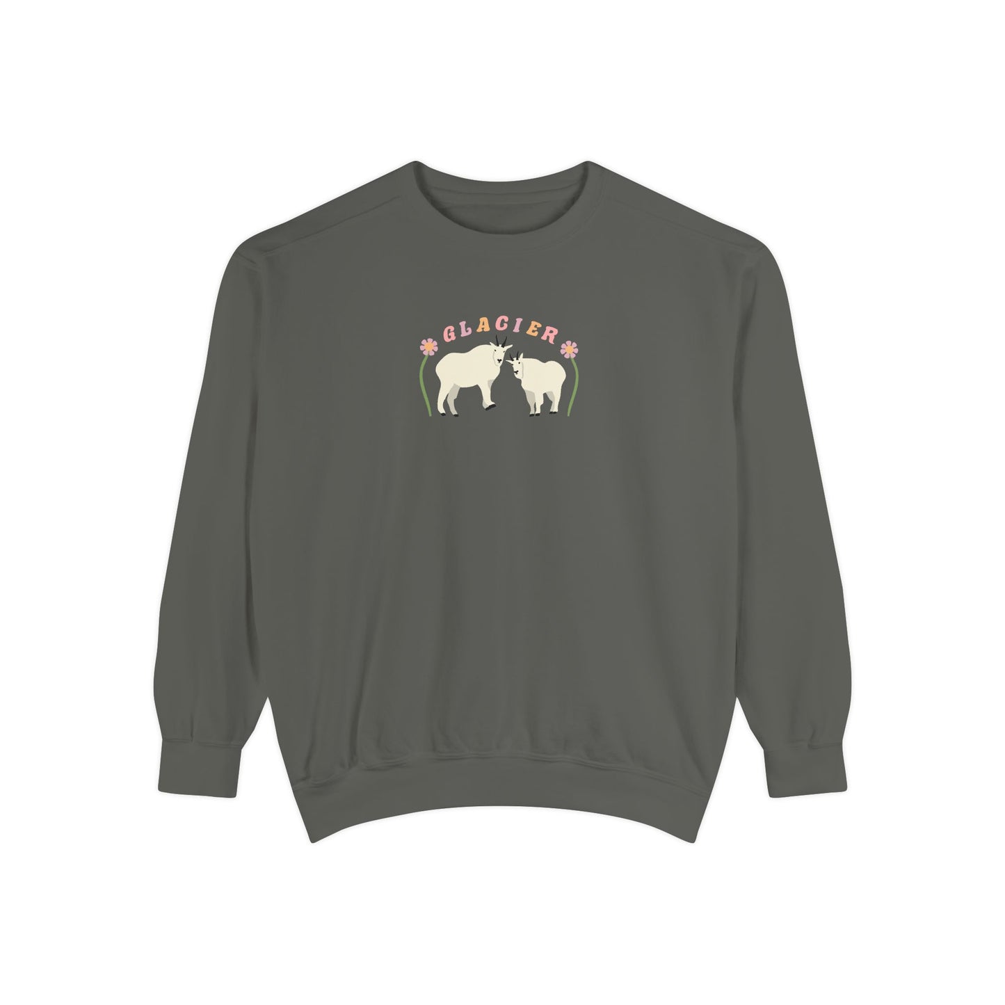 Glacier National Park Printed Sweatshirt