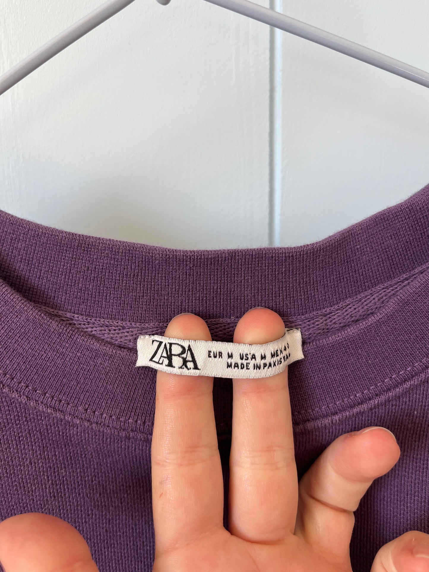 Sea Creatures Purple Upcycle Size M