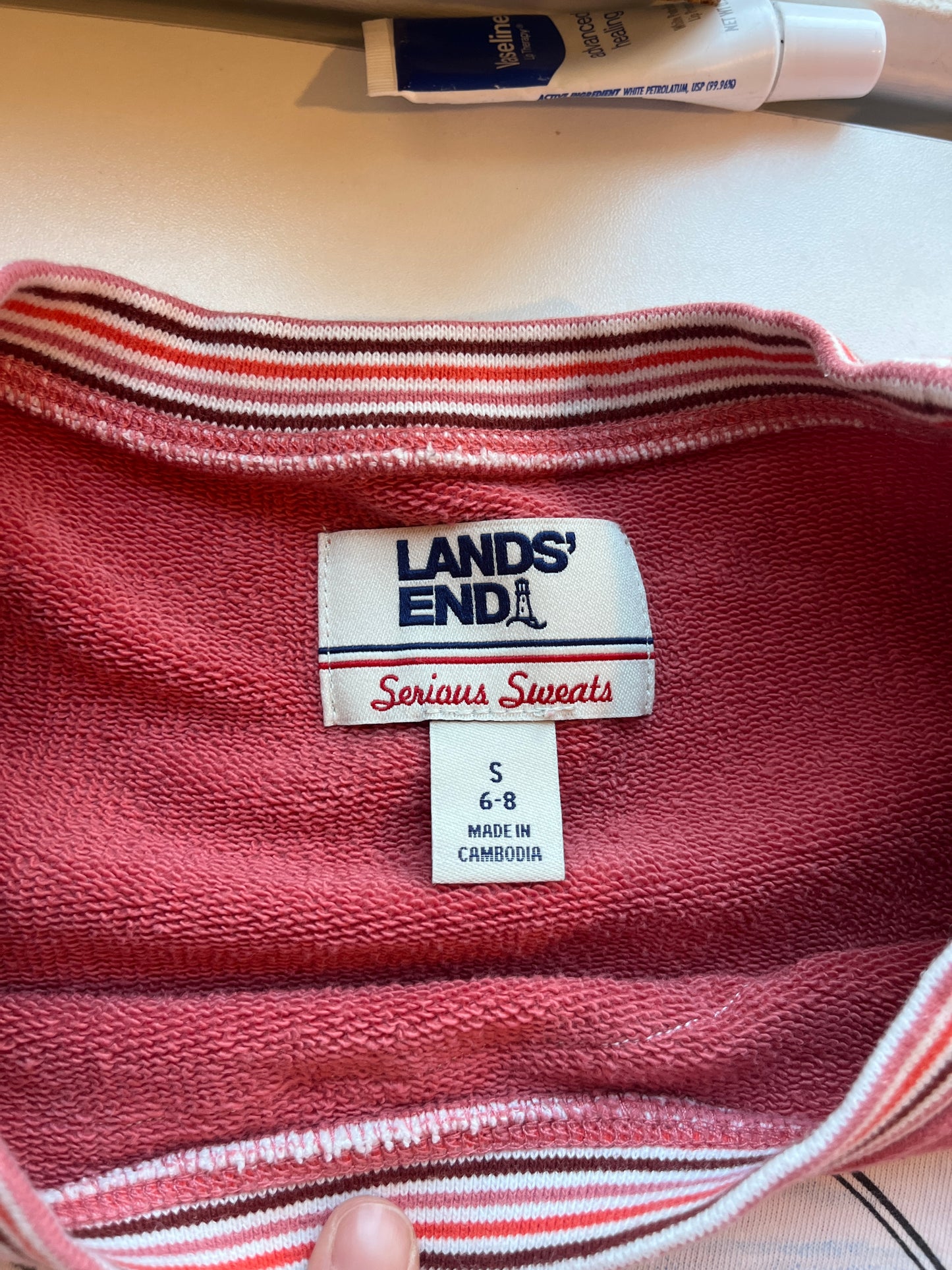 White Mountains Pink Upcycle Size S