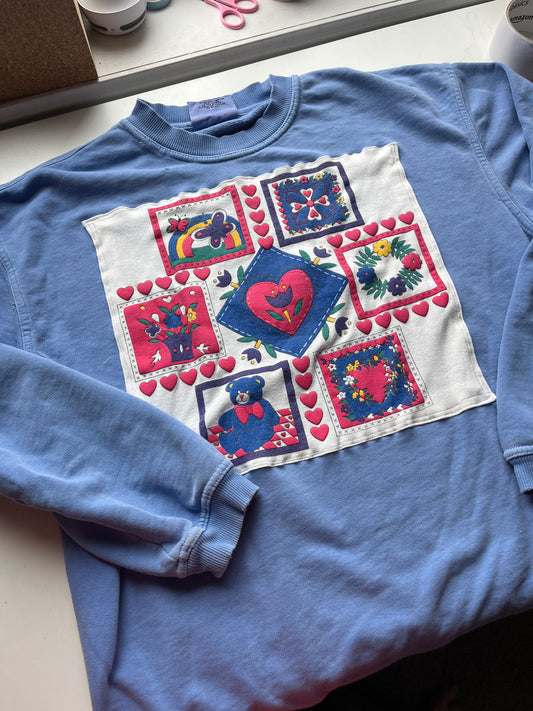 Folk Art Upcycle Size S (Oversized Fit)