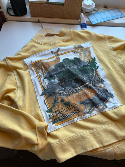 Everglades Mock Neck Upcycle Size XS
