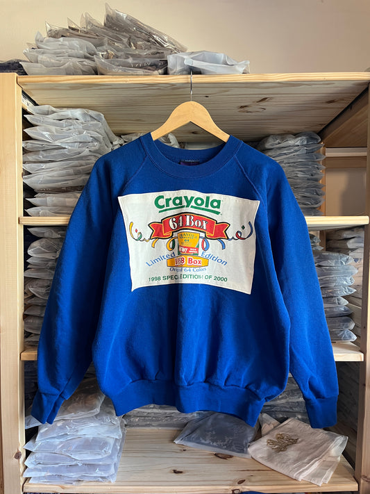Crayola Crewneck Upcycle Size XL