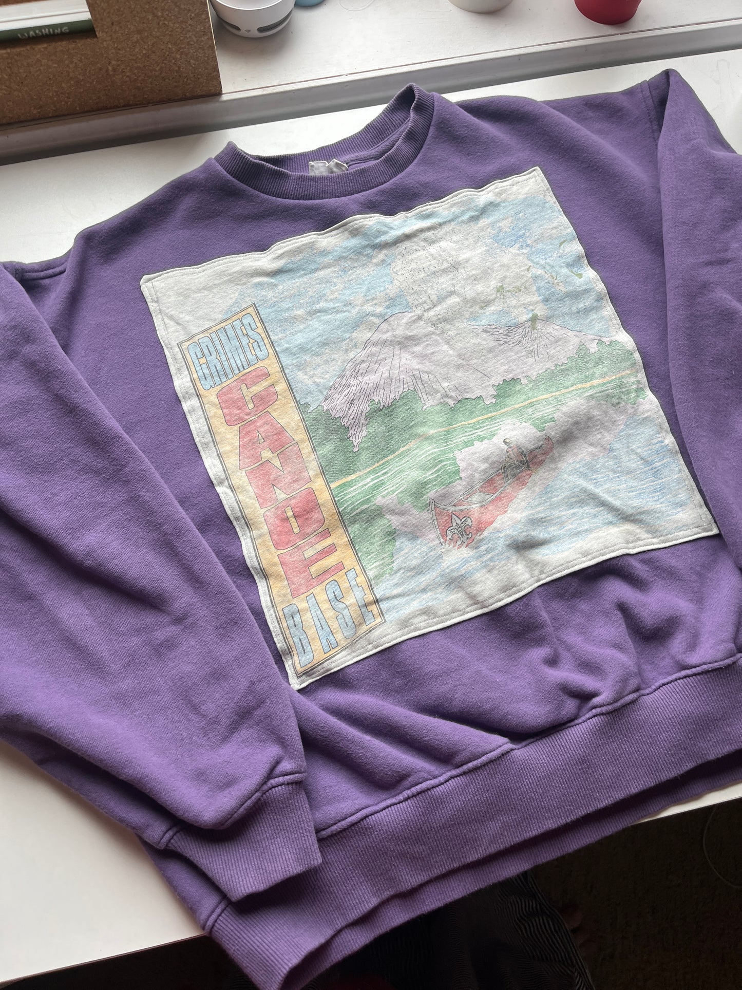 Volcano Canoe Upcycle Size L