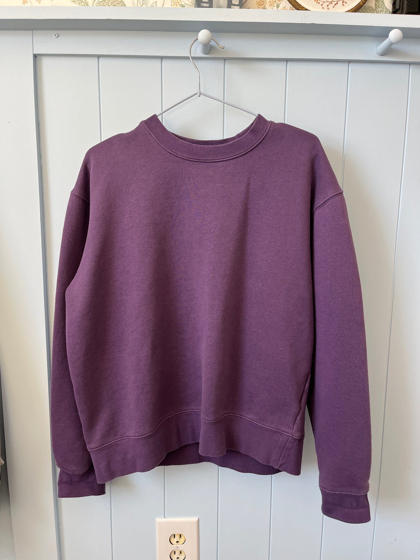 Sea Creatures Purple Upcycle Size M