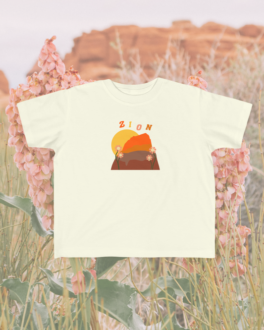 Zion National Park Toddler Unisex Tee