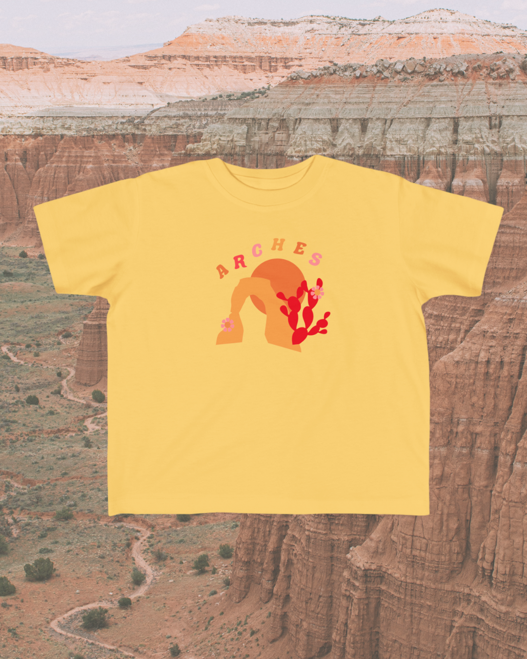 Arches National Park Toddler Unisex Tee