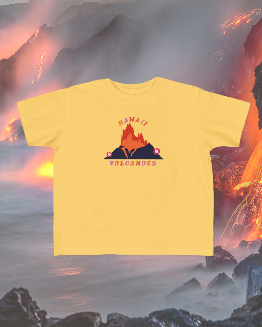 Hawai'i Volcanoes National Park Toddler Unisex Tee
