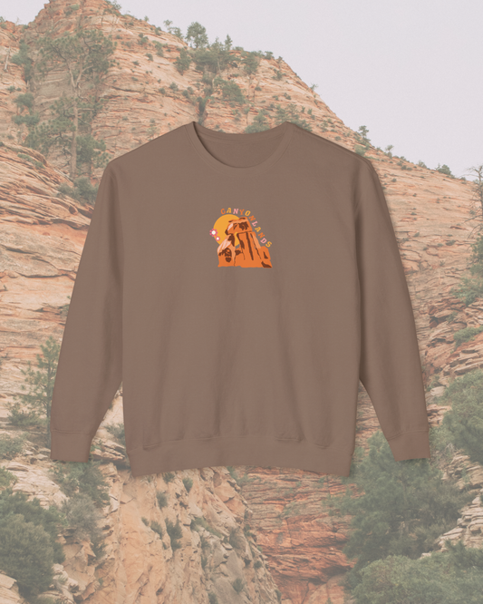 Canyonlands National Park Printed Sweatshirt