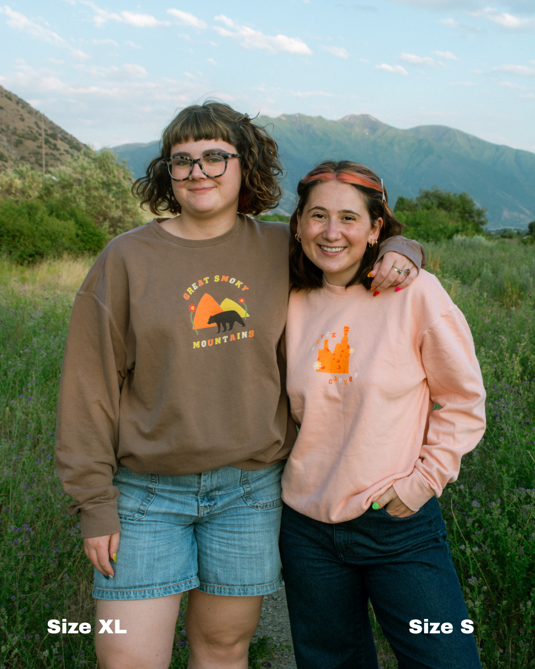 Great Smoky Mountains National Park Bear Printed Sweatshirt