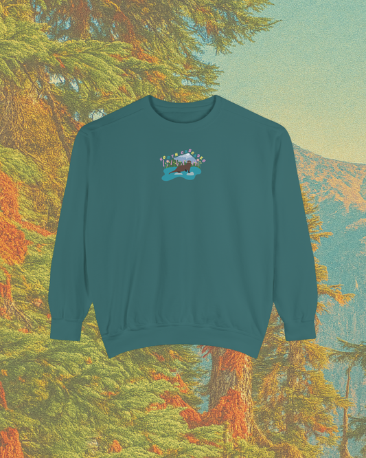 North Cascades National Park Printed Sweatshirt